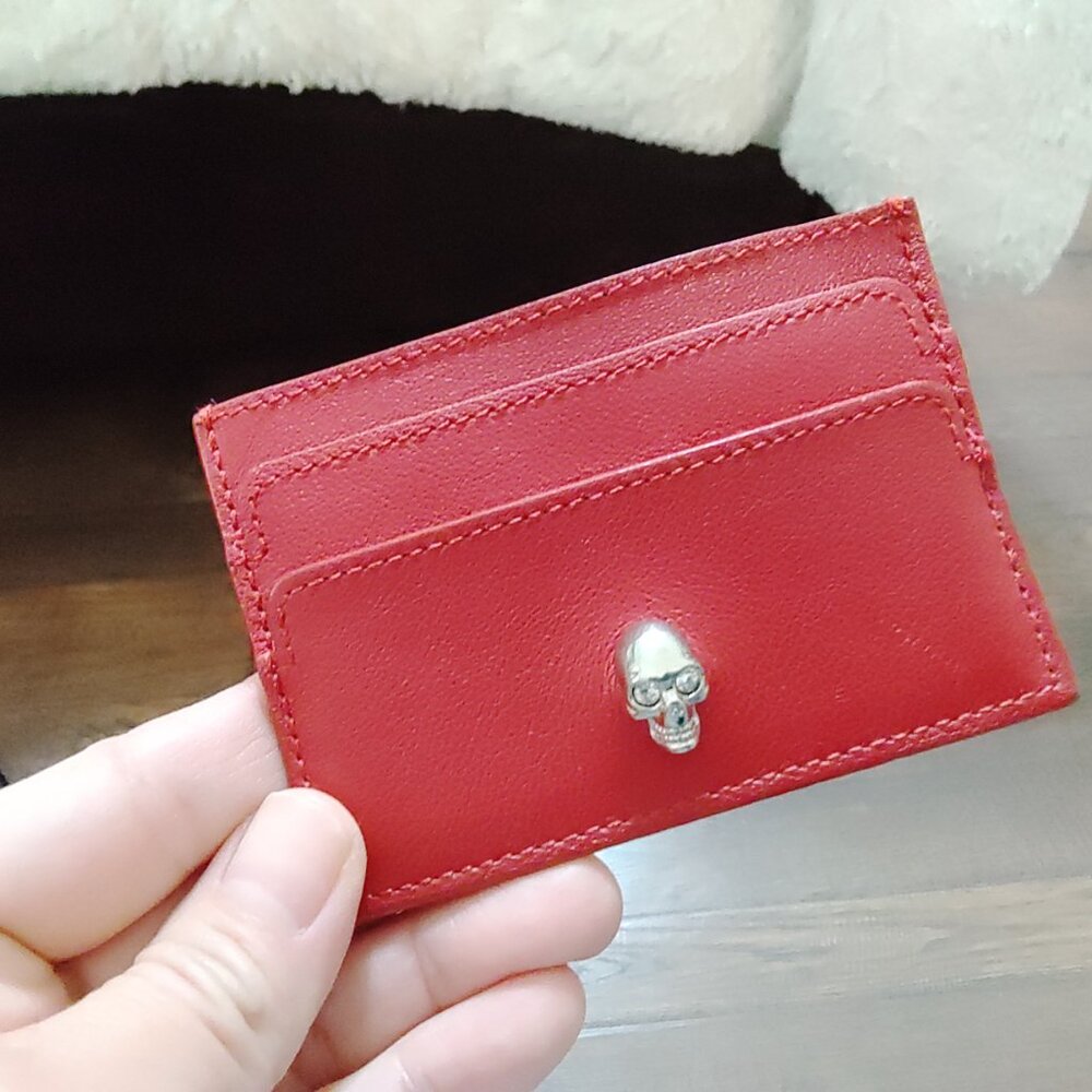 Alexander mcqueen card case